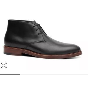 Gordon Rush - Austin Chukka - Black Leather Men's Boots - 11.5